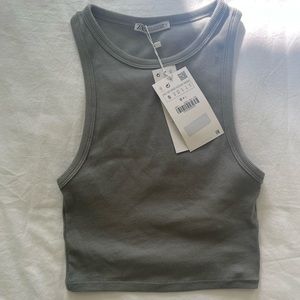 Basic Zara Crop Tank NWT